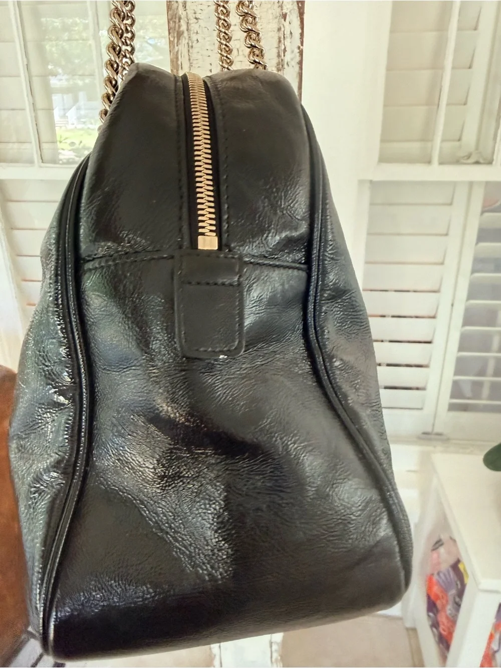 🖤 Authentic Gucci Soho Leather Chain Shoulder Bag 🖤 - Picture 5 of 13